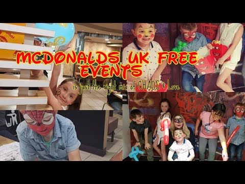 McDonalds UK Free Events Sheffield