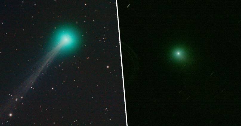 Incredible Green Comet With 10 Million-Mile-Long Tail Flying Past Earth Will Be Visible Tonight