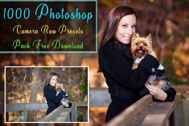 1000 Photoshop Camera Raw Presets Pack Free Download