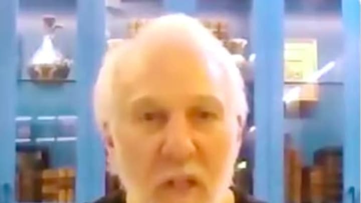 VIDEO: Spurs Head Coach Gregg Popovich Has Powerful Response to Current Social Climate