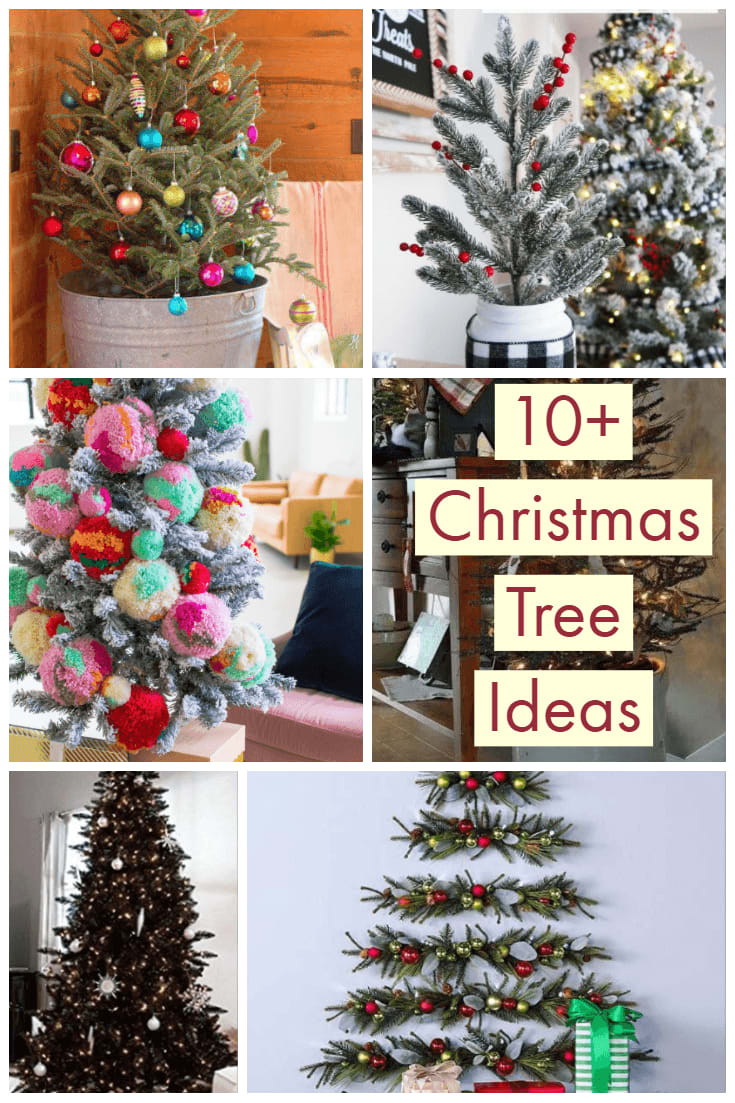 Christmas tree ideas for 2019 - #Themed #Rustic #Farmouse #Colorful