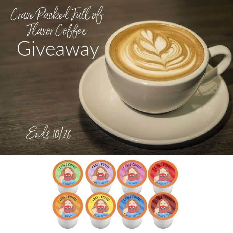 Crave Coffee Giveaway (Ends 10/26) @BrooklynBeans1 @las930