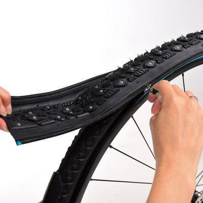 A Bike Invention from Norway: Zip-On, Zip-Off Tire Treads