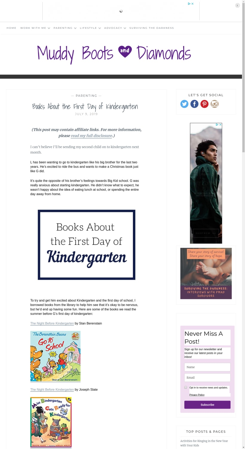 Books About the First Day of Kindergarten