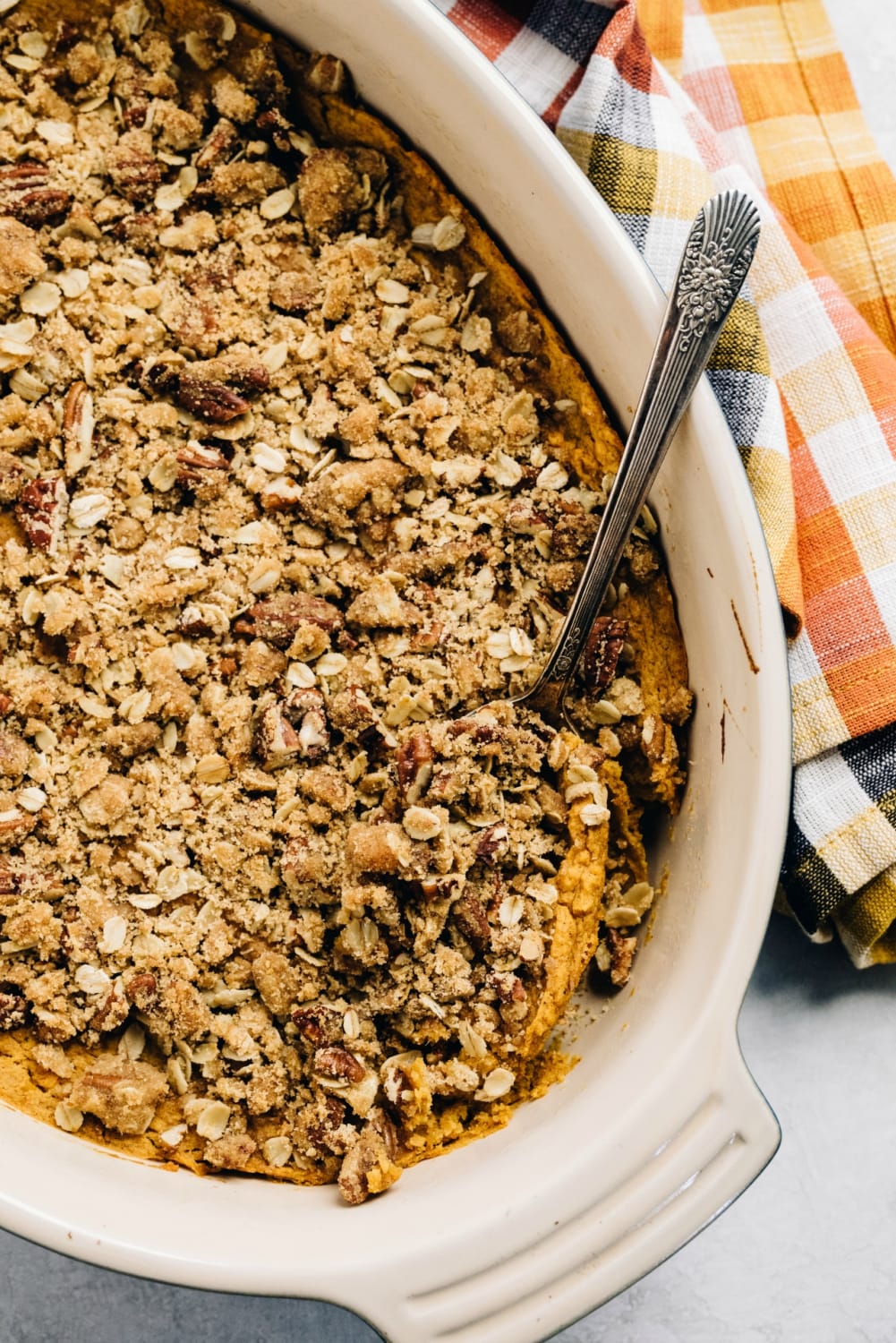 Easy sweet potato casserole. Perfect for the holidays!