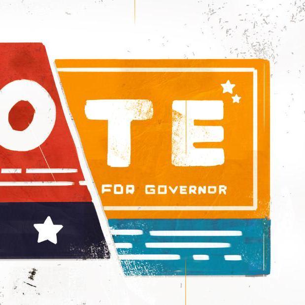 Why midterm candidates are ditching red, white, and blue campaign logos