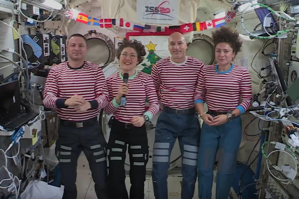 How ISS astronauts will be celebrating Christmas in space