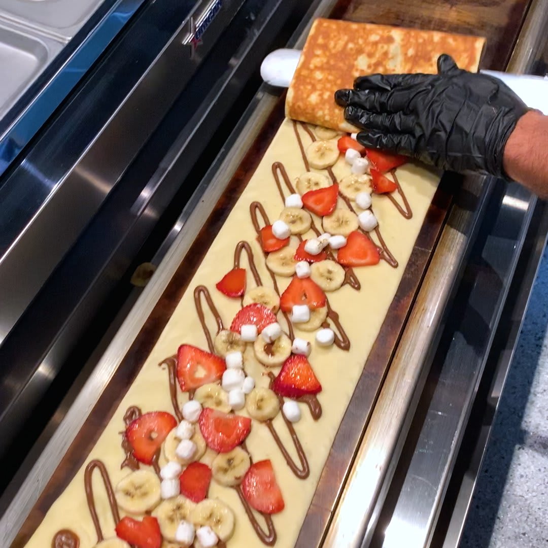 These crepes are three feet long