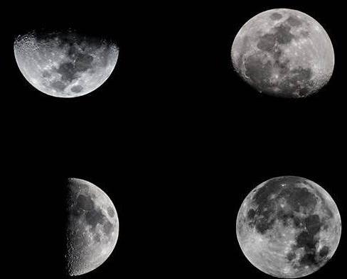 What are the phases of the moon?
