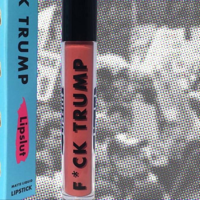 f*ck trump lipstick is raising money for migrant families