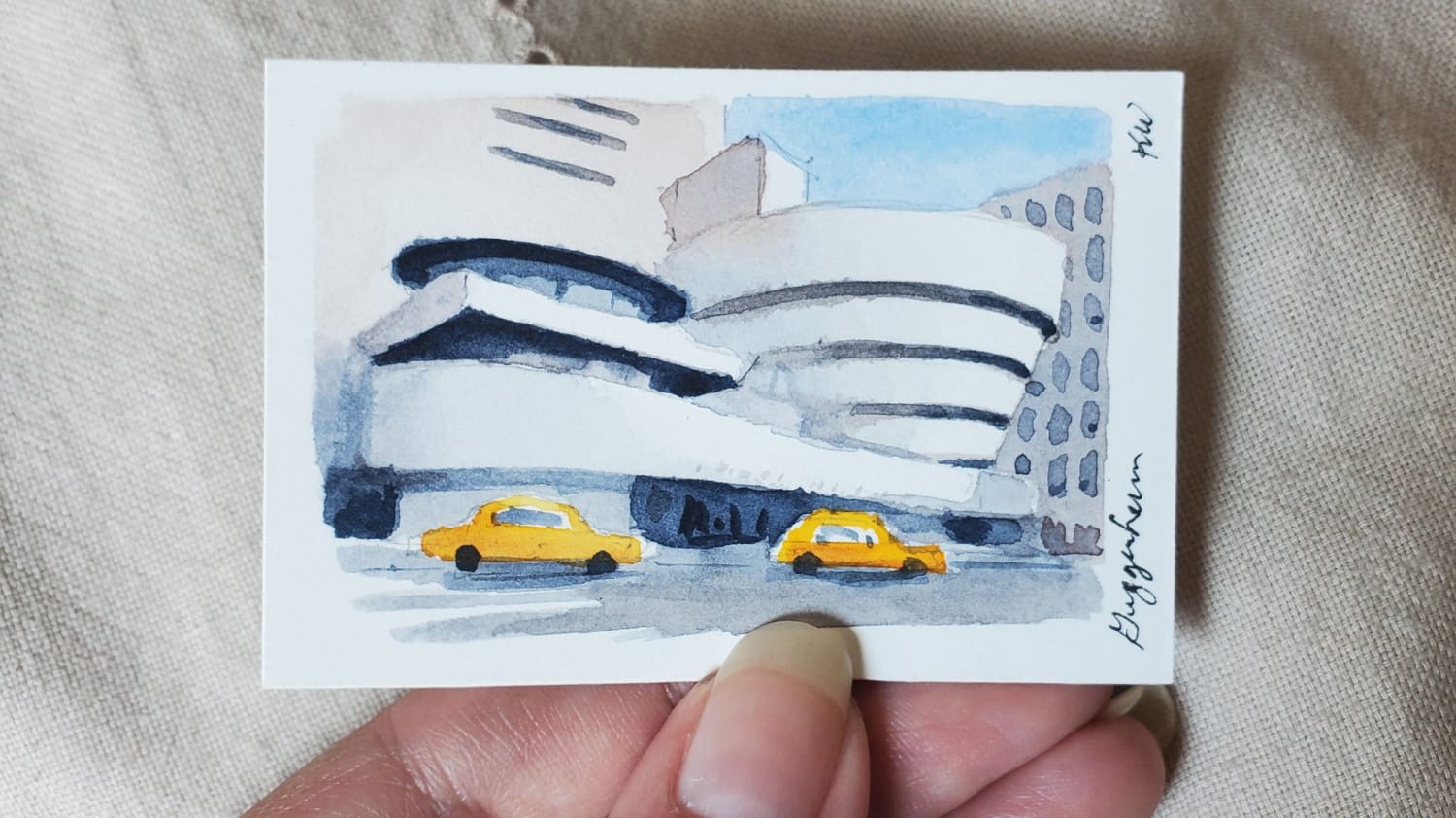 Today’s FrankLloydWrightFridays illustration is by Katie Woodward—“I