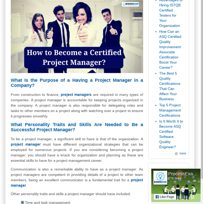 Best 10 Steps to Become a Certified Project Manager