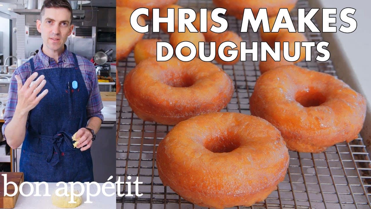 Chris Makes Doughnuts | From the Test Kitchen | Bon Appétit