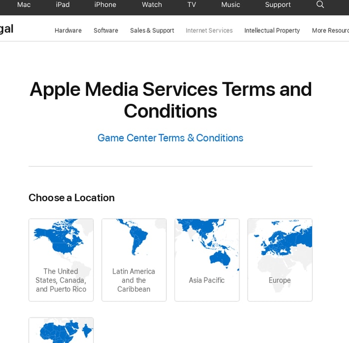 Legal - Apple Media Services