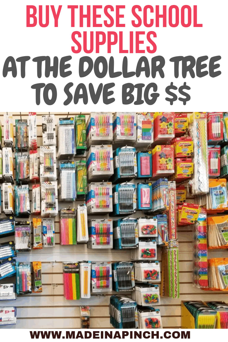 Dollar Tree School Supplies You Need To Buy To Save Big