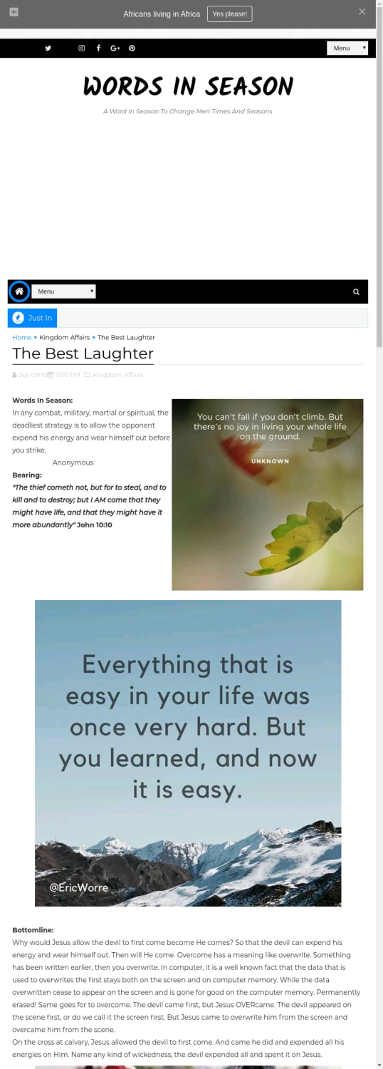 The Best Laughter