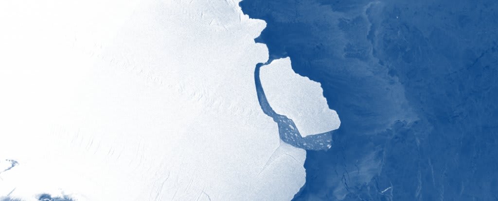 A giant iceberg just broke off Antarctica in an unexpected location