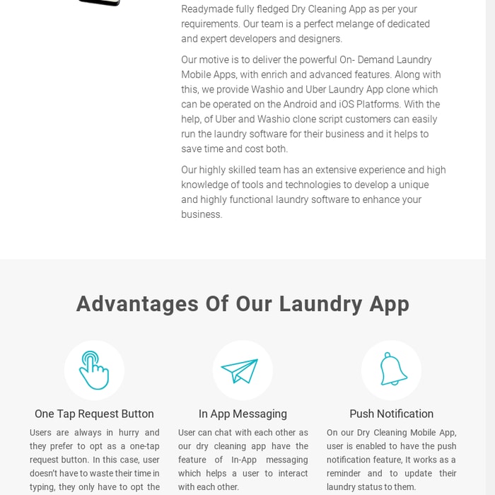 On Demand Laundry & Dry Cleaning App Development, Uber for laundry