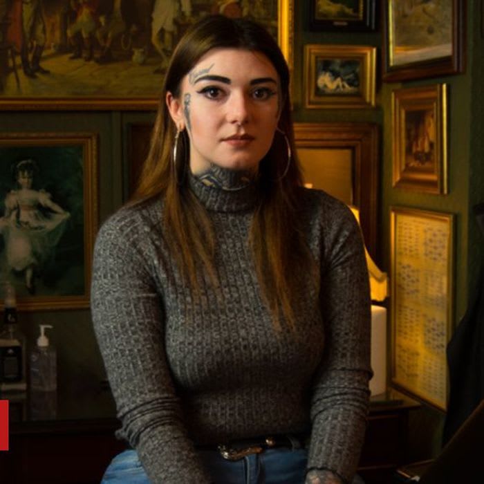 'I tattooed my face so I couldn't get a normal job'