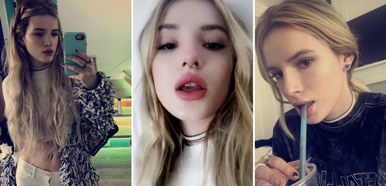 What is Bella Thorne's Snapchat Username?