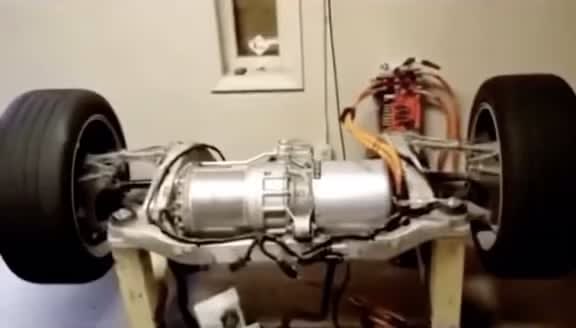 The sound of a Tesla motor