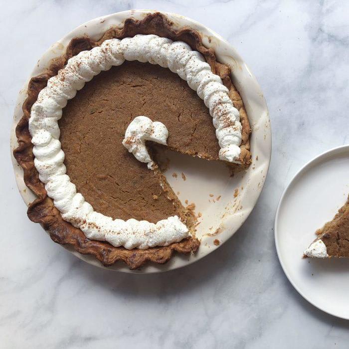 Autumn Sweet Potato Pie - To Eat, Drink & Be Married