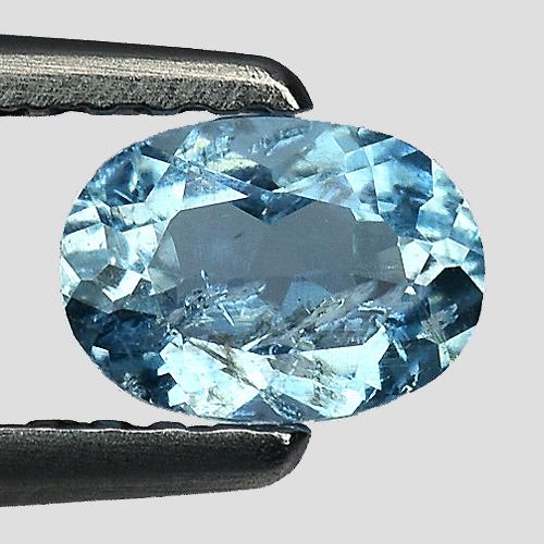 Aquamarine gemstone loose 0.40 caratsmm