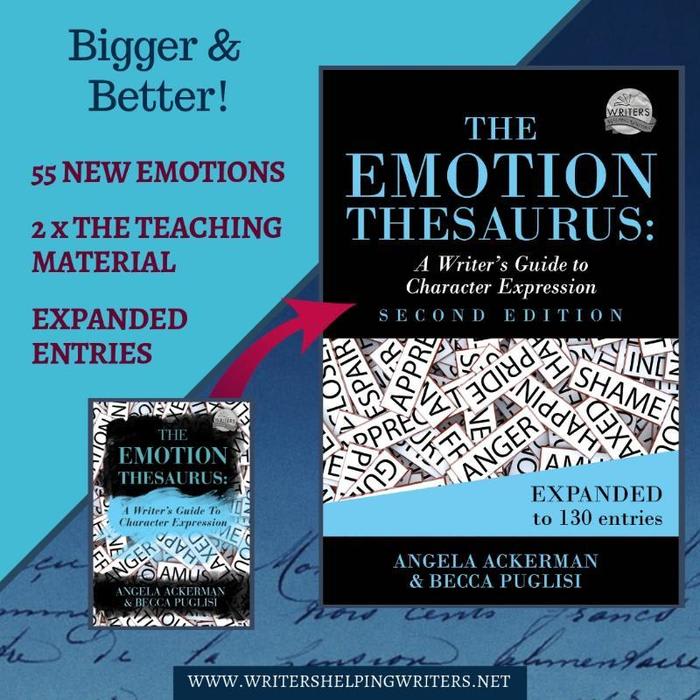 The Emotion Thesaurus (Second Edition) is Here!