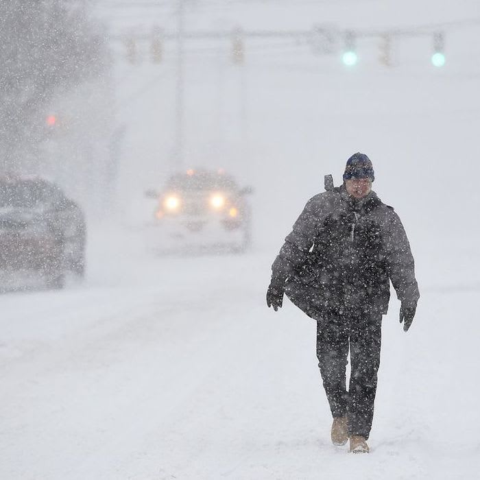 Frigid air and high winds across Midwest, Northeast cause dangerous travel conditions