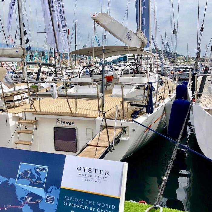 Oyster Talks Global Presence & Boat Design at Cannes Yachting Festival