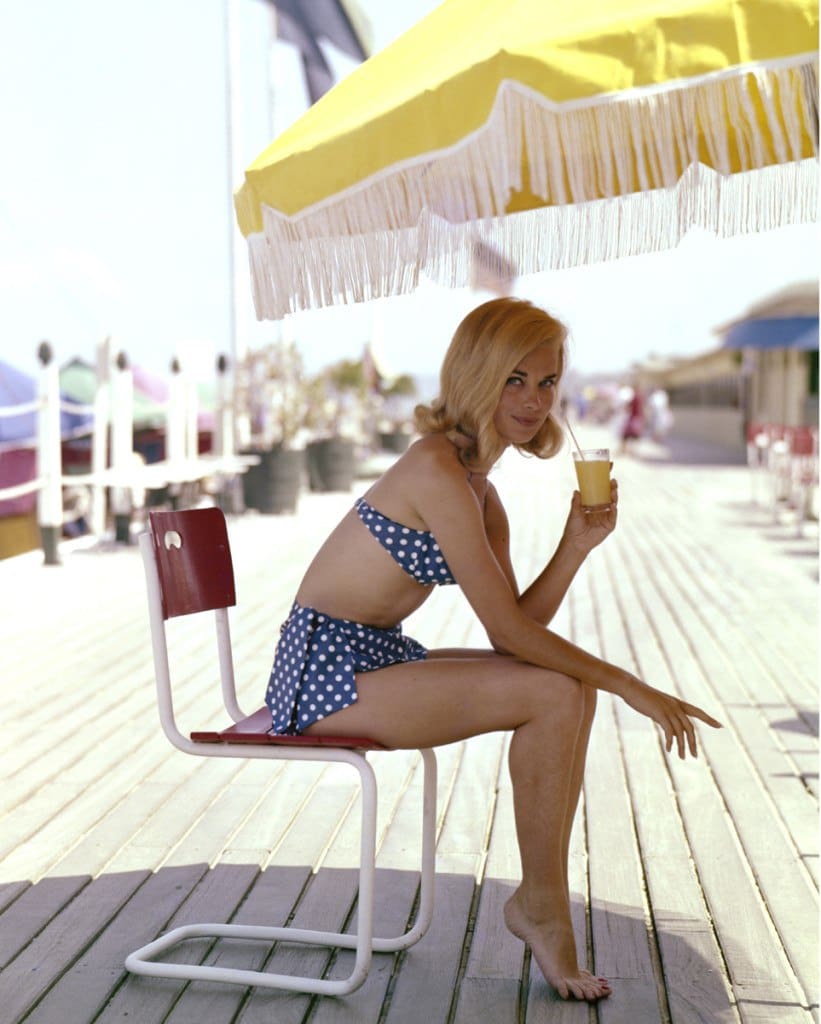 Bikini Girl on the Boardwalk, France 1959