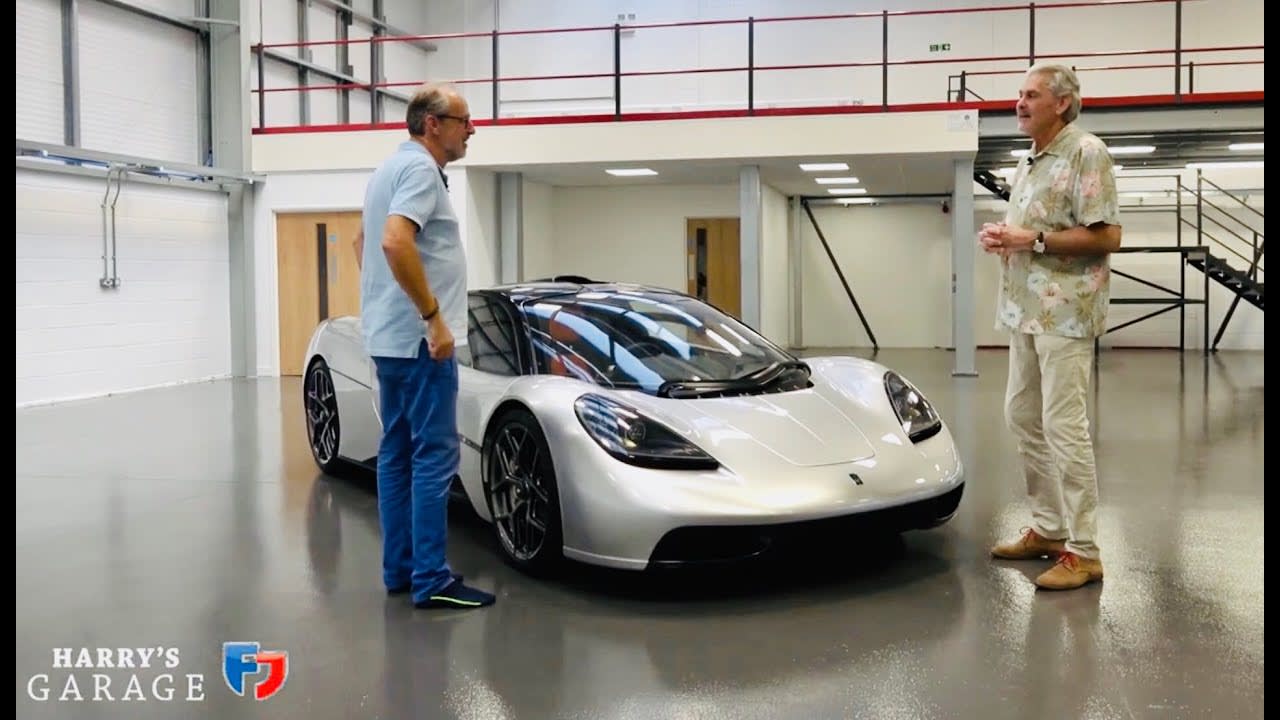 Gordon Murray discusses the design process and engineering decisions behind his latest supercar. [53:06]