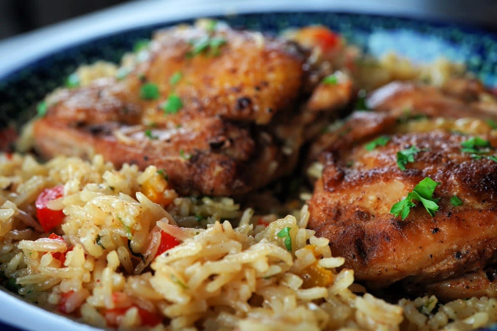 Quick and Easy Cajun Chicken and Rice Recipe