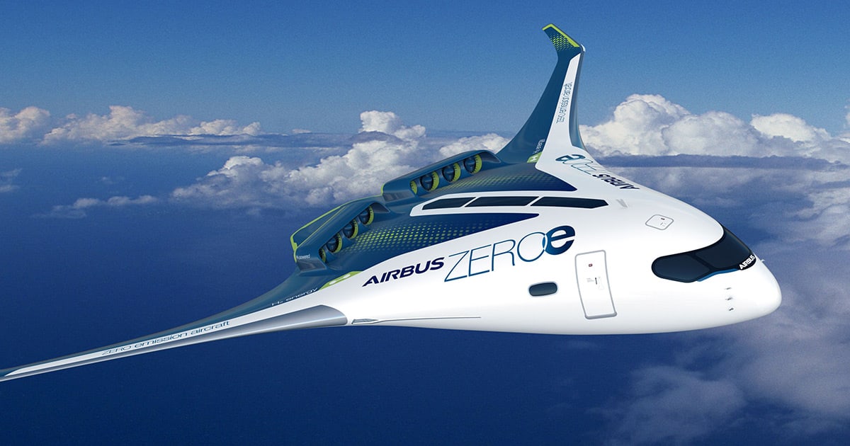 Airbus Unveils Three Designs For Hydrogen-Powered Planes