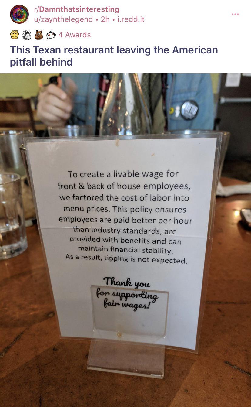 Why the fuck wasn't labor already calculated into cost?