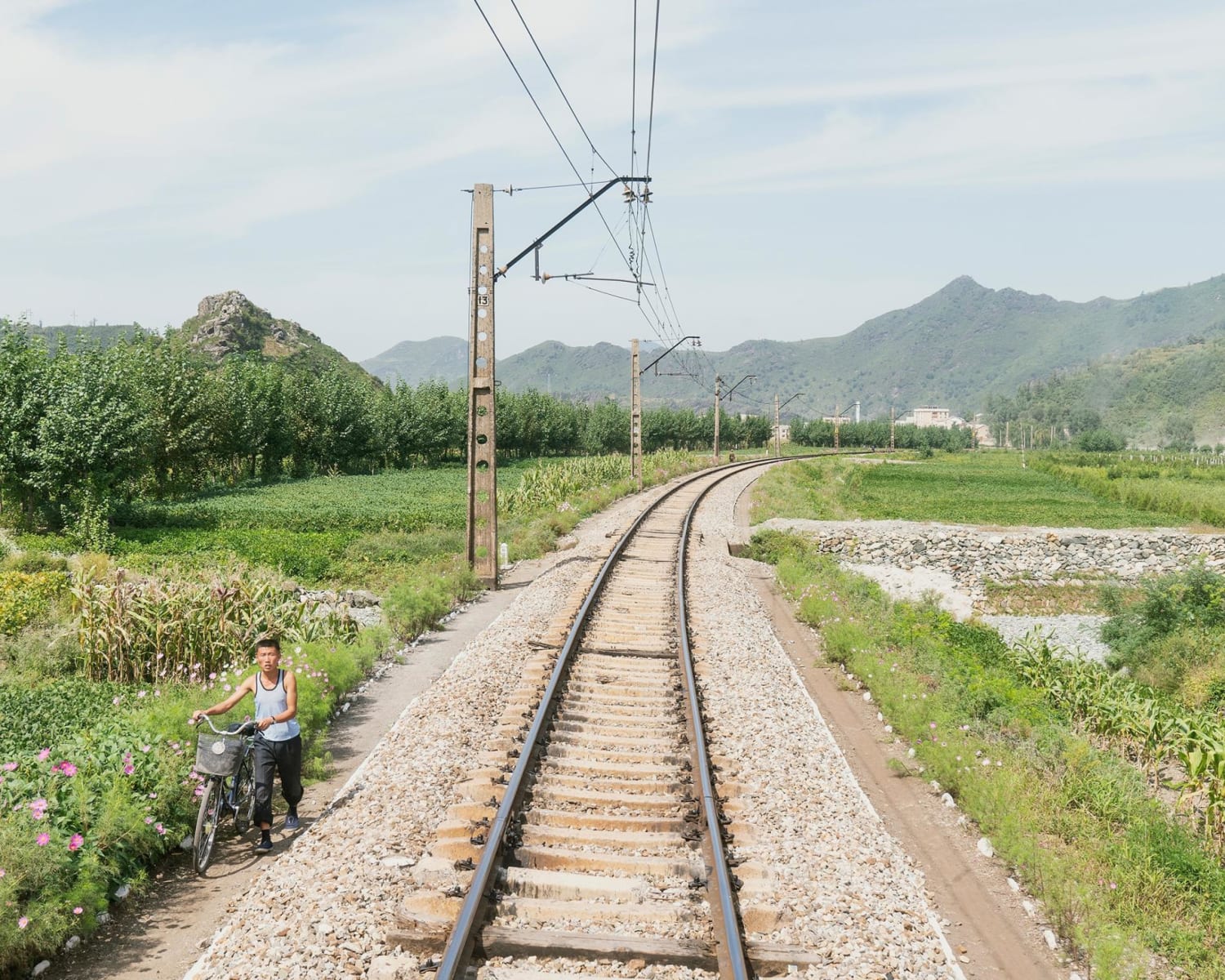 Take a train through North Korea's rarely seen countryside