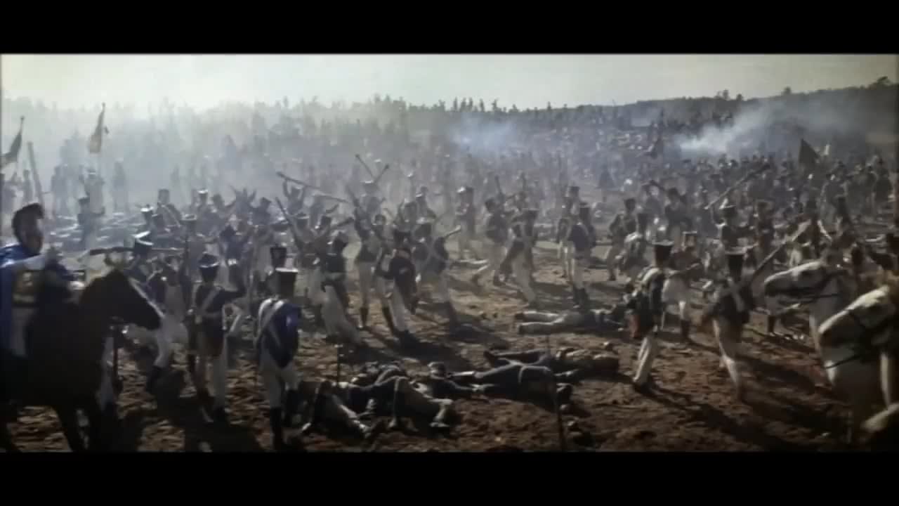 Battle of Borodino in Soviet oscarwinning film 
