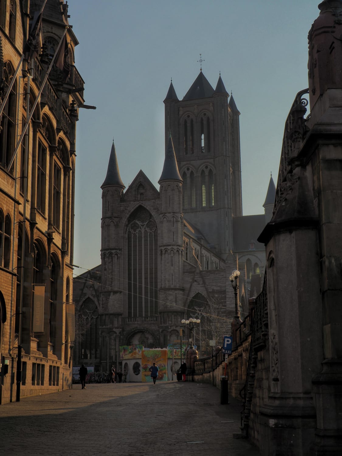 Sint-Niklaaskerk, Ghent, Belgium🇧🇪 built in the local Scheldt Gothic style.