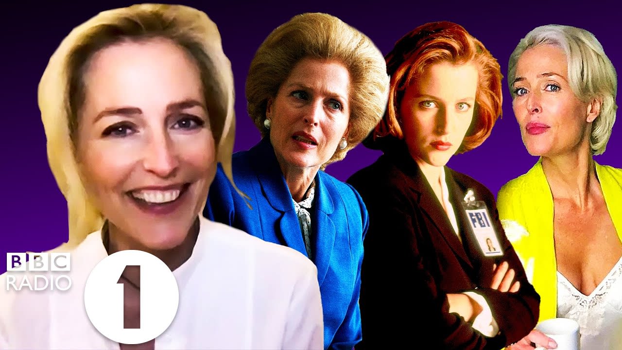 "Are you that lady from Sex Ed??" The Crown's Gillian Anderson on Thatcher, X-Files & Sex Education.