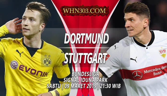 Prediksi Akurat Dortmund vs Stuttgart 09 Maret 2019 - Tips Skor Bola