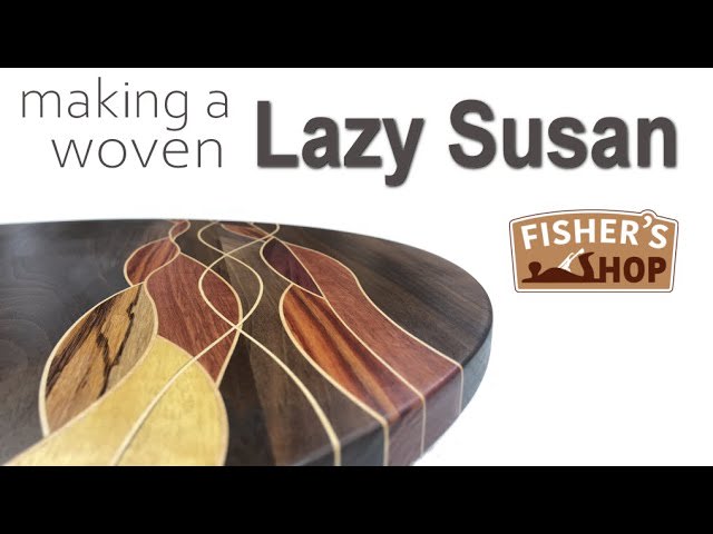 [Fisher's Shop] Making a woven Lazy Susan