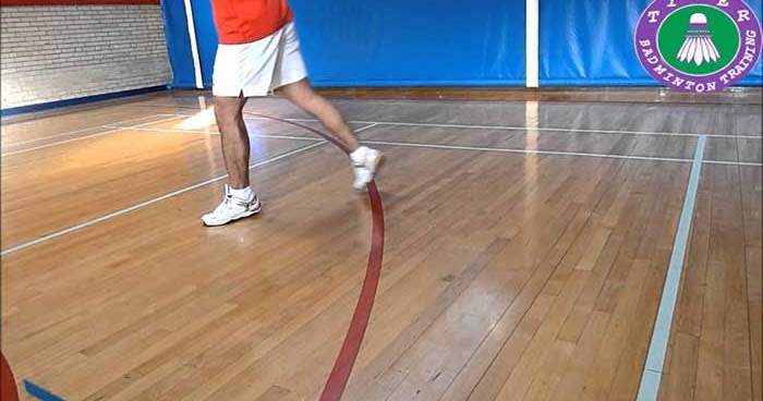 How to badminton footwork training in drills