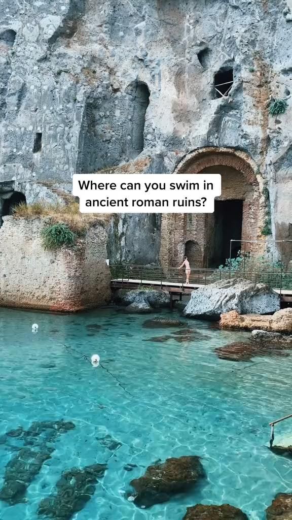 Where to Swim in Roman Ruins in Italy