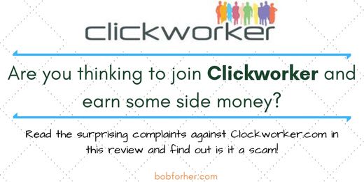 Is Clickworker A Scam Or Legit App To Earn Money