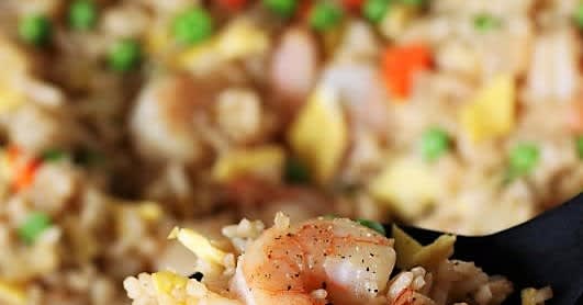 Skillet Shrimp Fried Rice