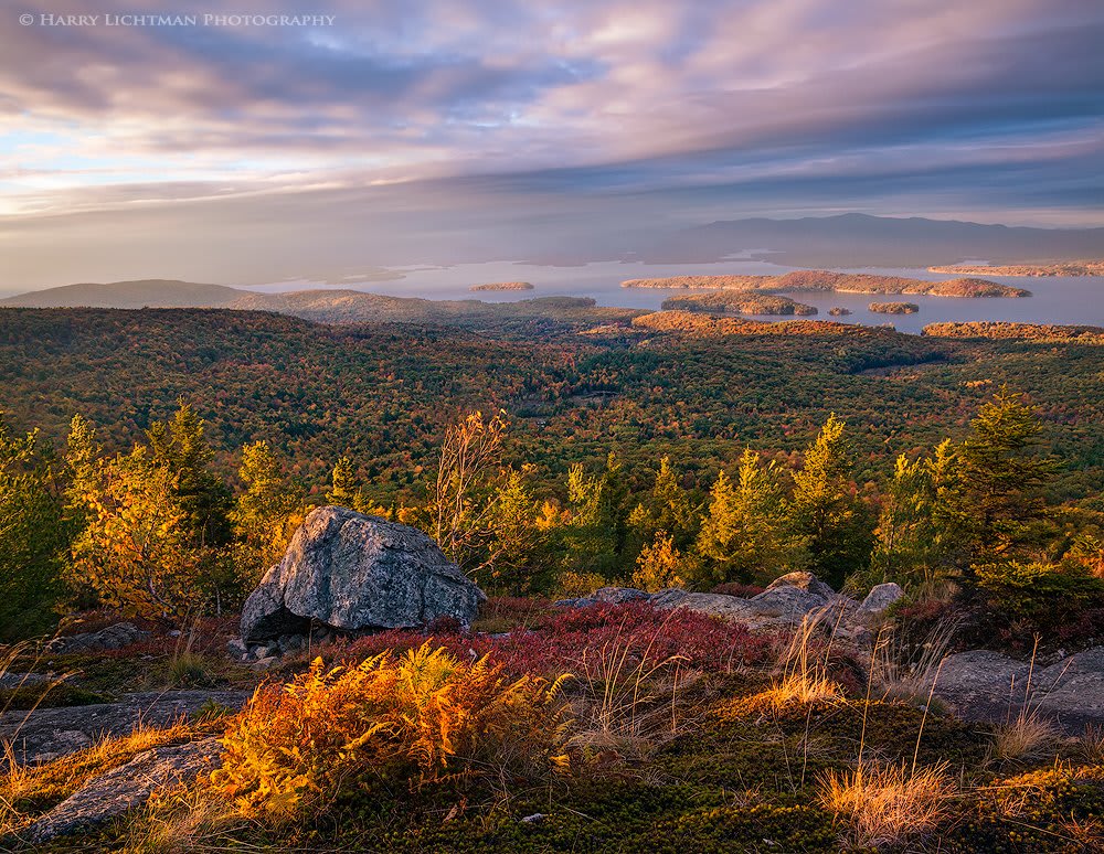 Photo Of The Day: Sundown Atop Mount Major by Harry Lichtman