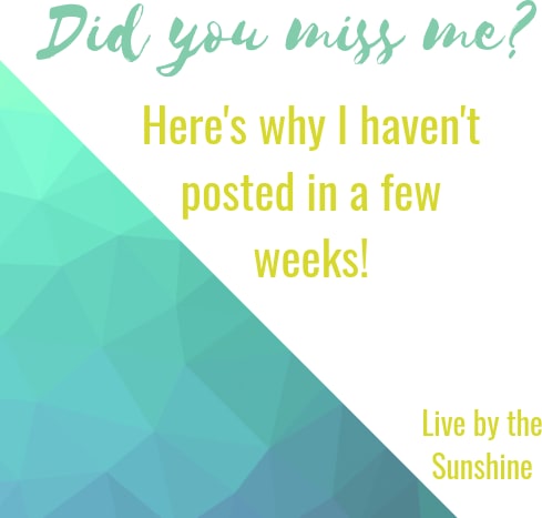 Did You Miss Me? -Two Weeks Off - Live by the Sunshine