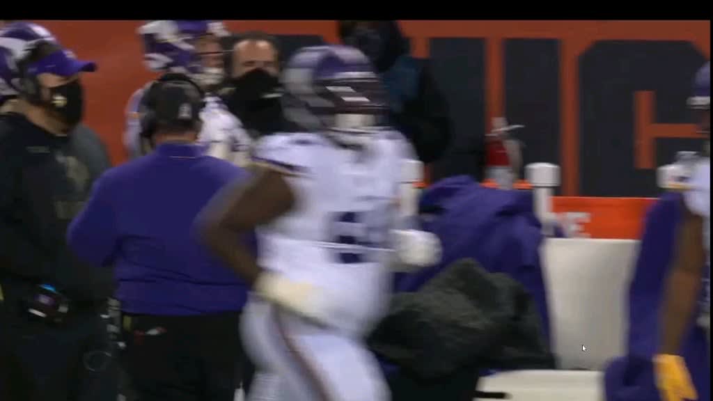[Highlight] Mike Zimmer is hot after Cordarelle Touchdown