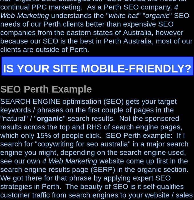 SEO Perth WA, Expert SEOing Company Perth, Perth's best SEOer WA