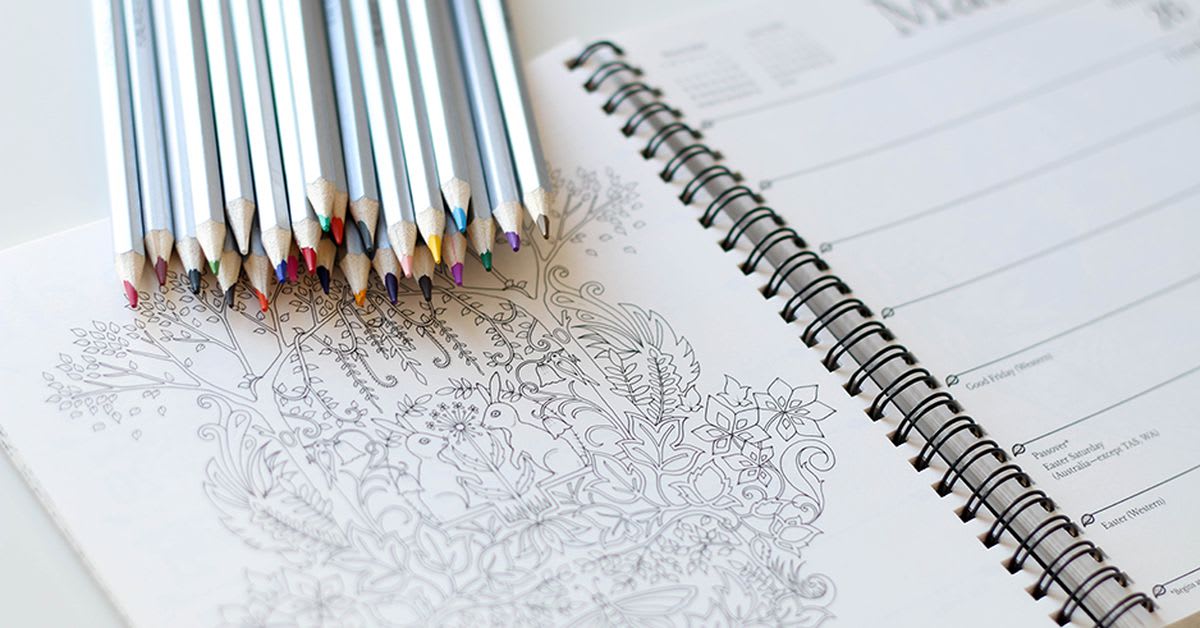 Science-based coloring books for adults and children alike